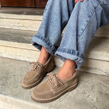 Copenhagen Shoes - The Walk Suede - Bisquit